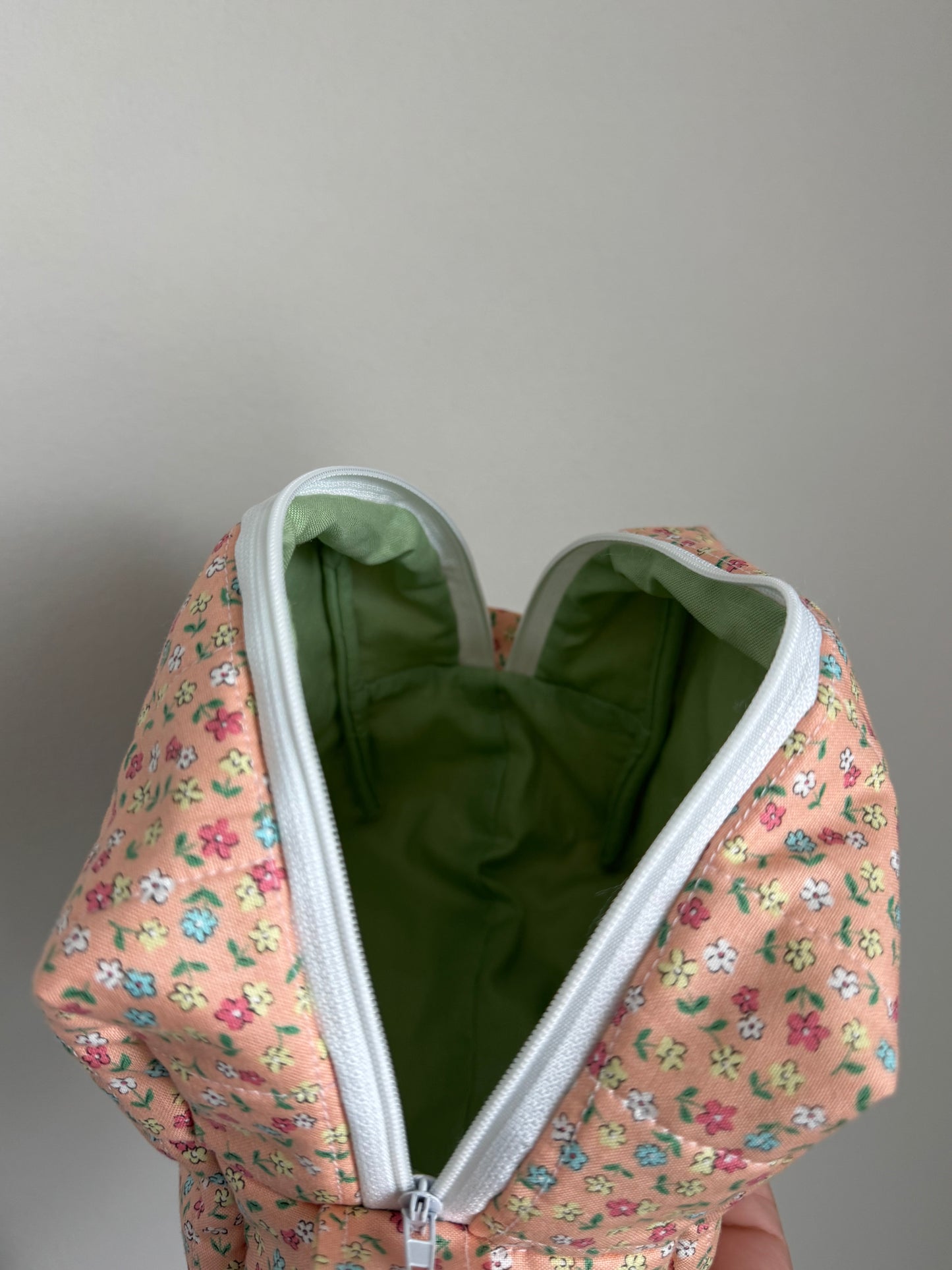 Peach Makeup bag Medium