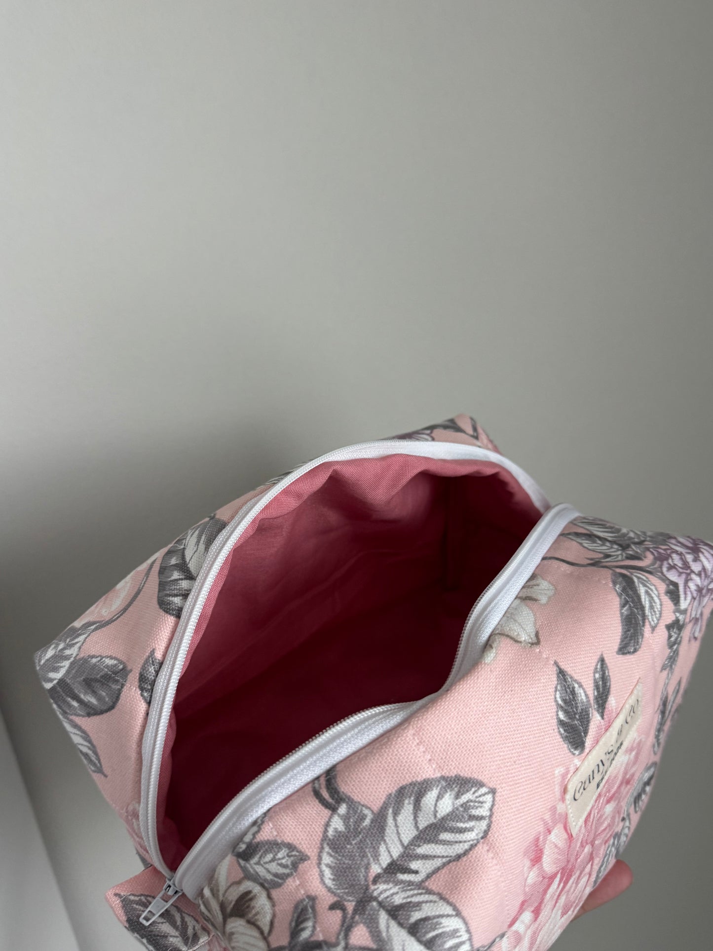 Pink Makeup bag Large