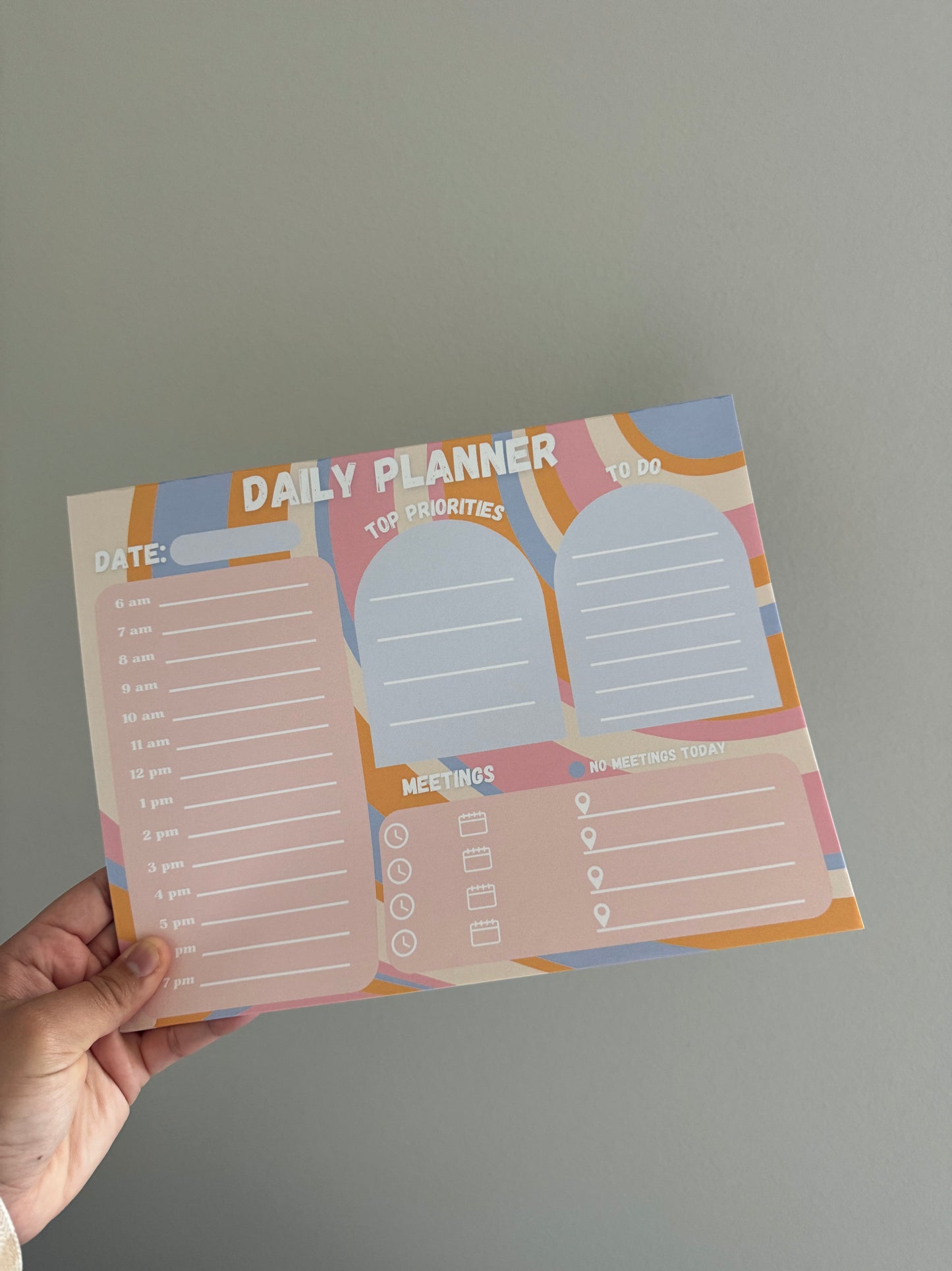 Retro Daily Planner - Canys & Co