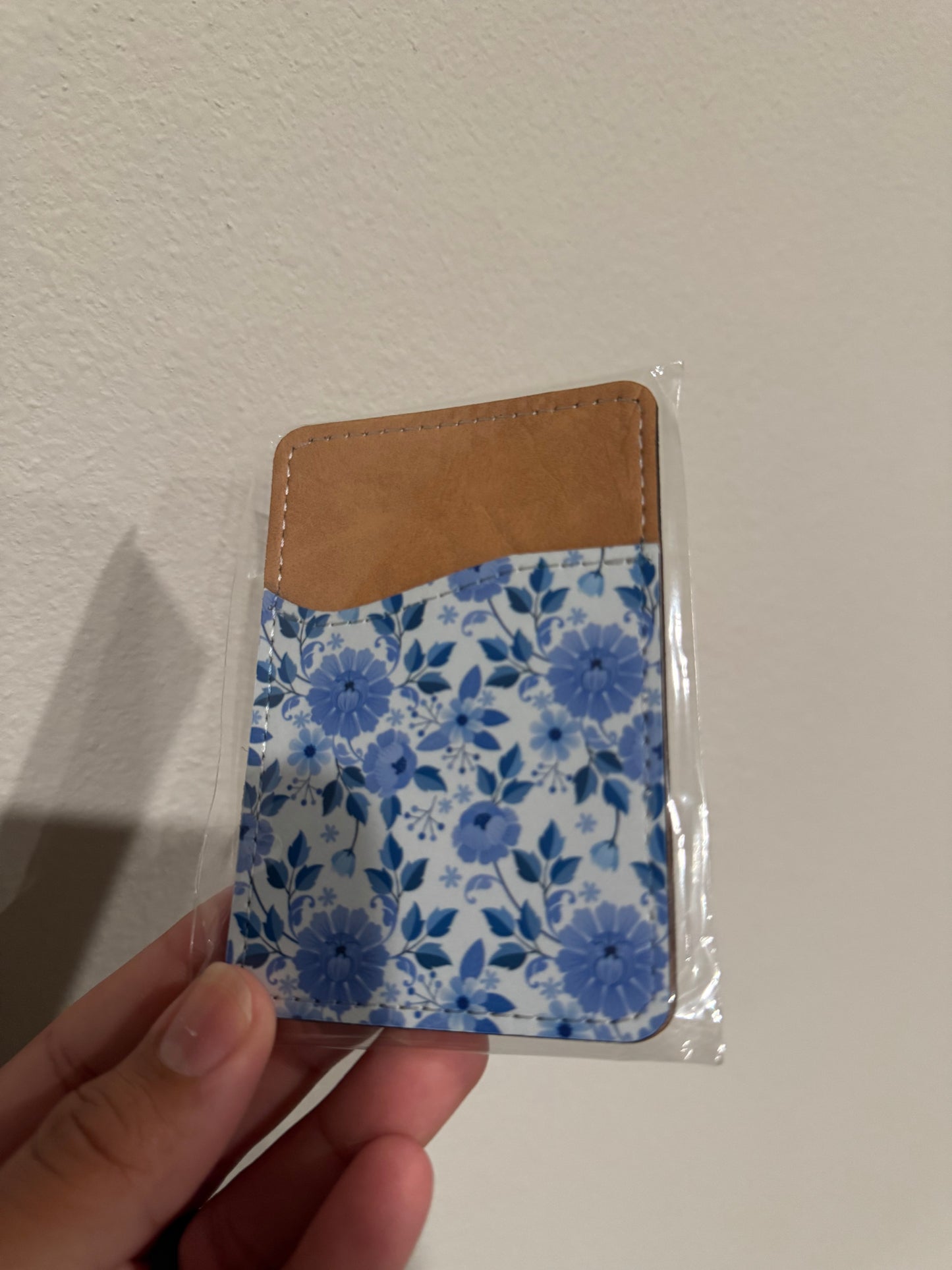 Peony Slim stick-on Wallet