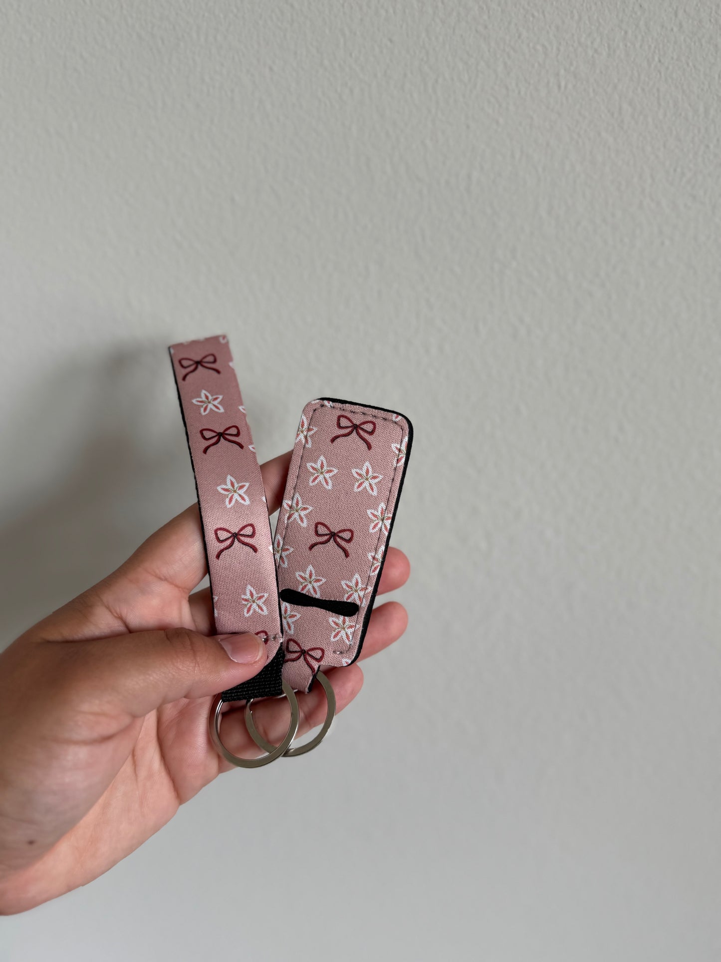 Pink chapstick sleeve
