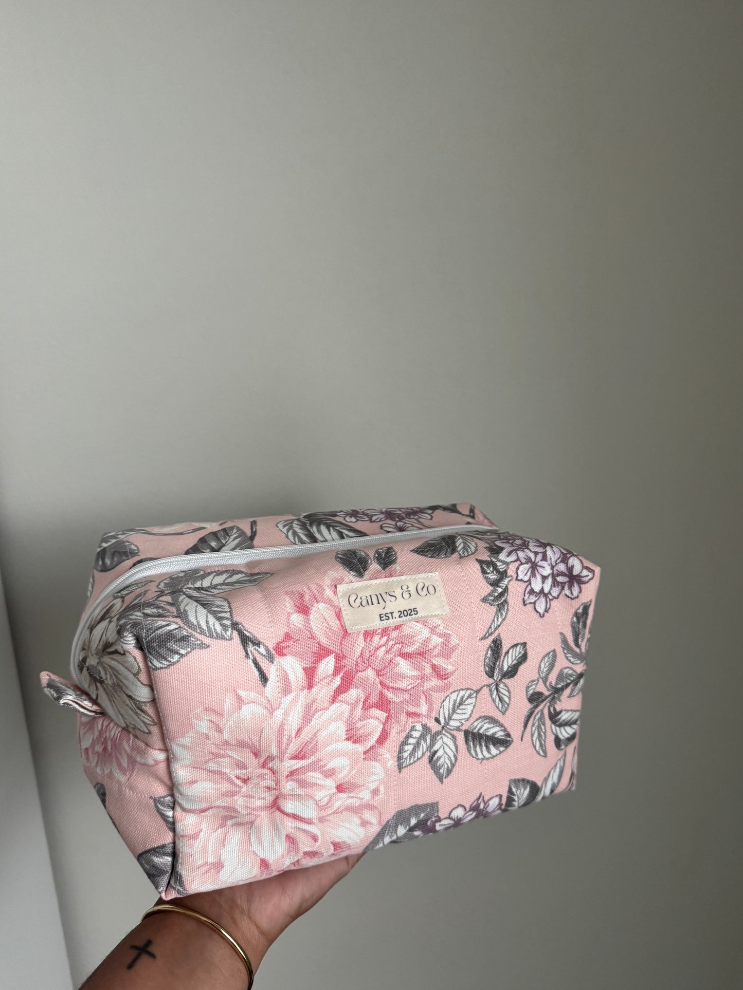 Pink Makeup bag Large