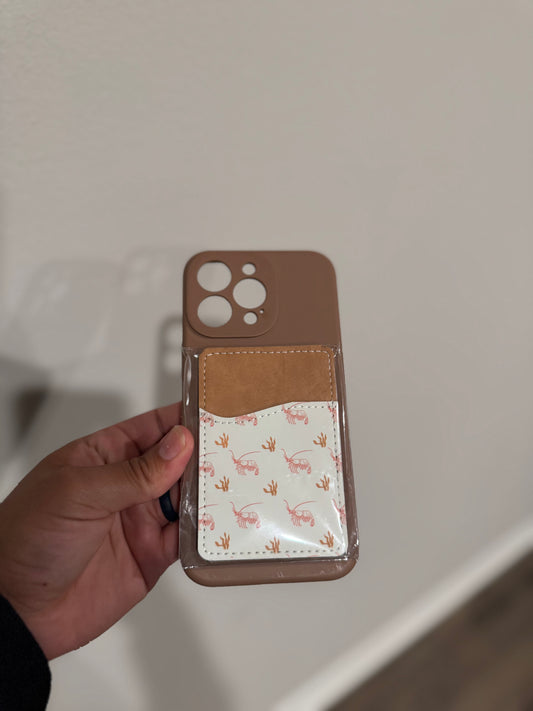 Shrimp Slim stick-on Wallet