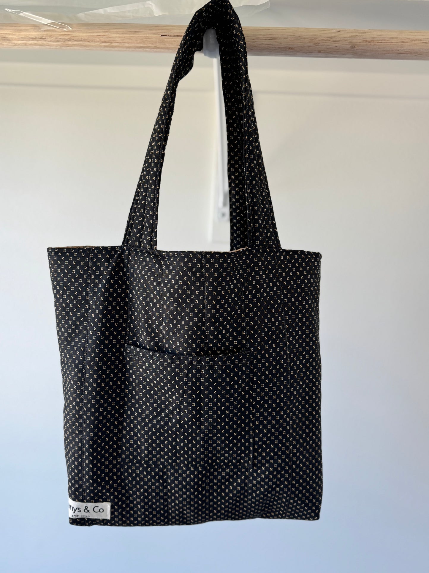 Black Aesthetic Tote bag