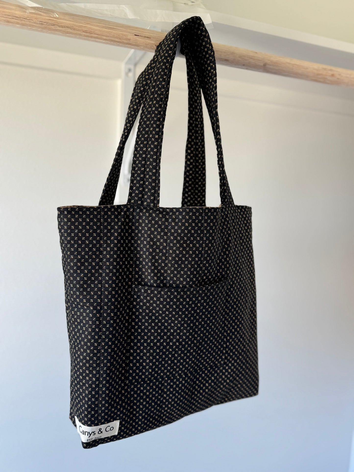 Black Aesthetic Tote bag
