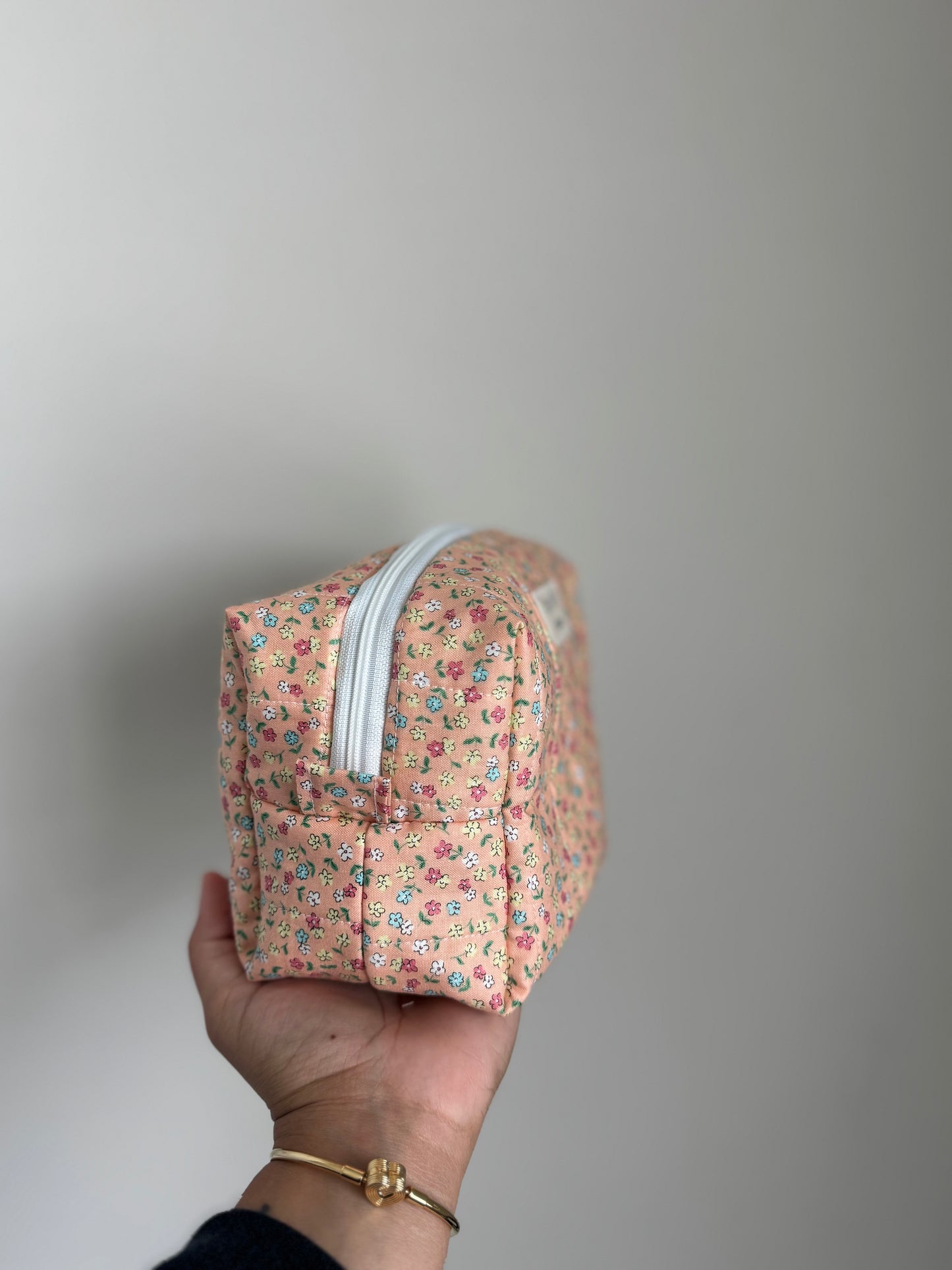 Peach Makeup bag Medium