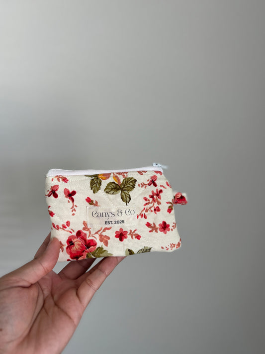 Red roses wallet