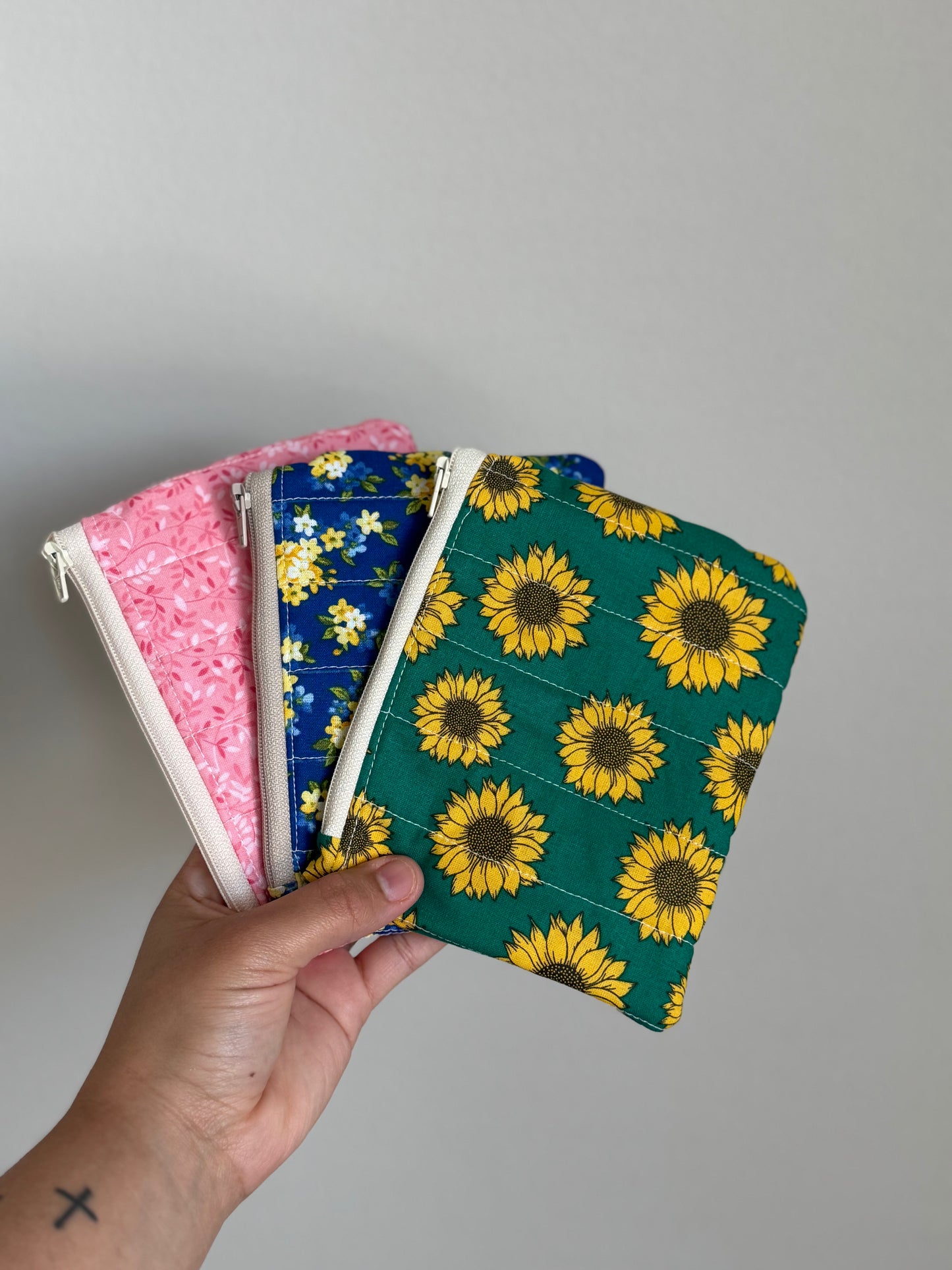 Green quilted wallet - Canys & Co