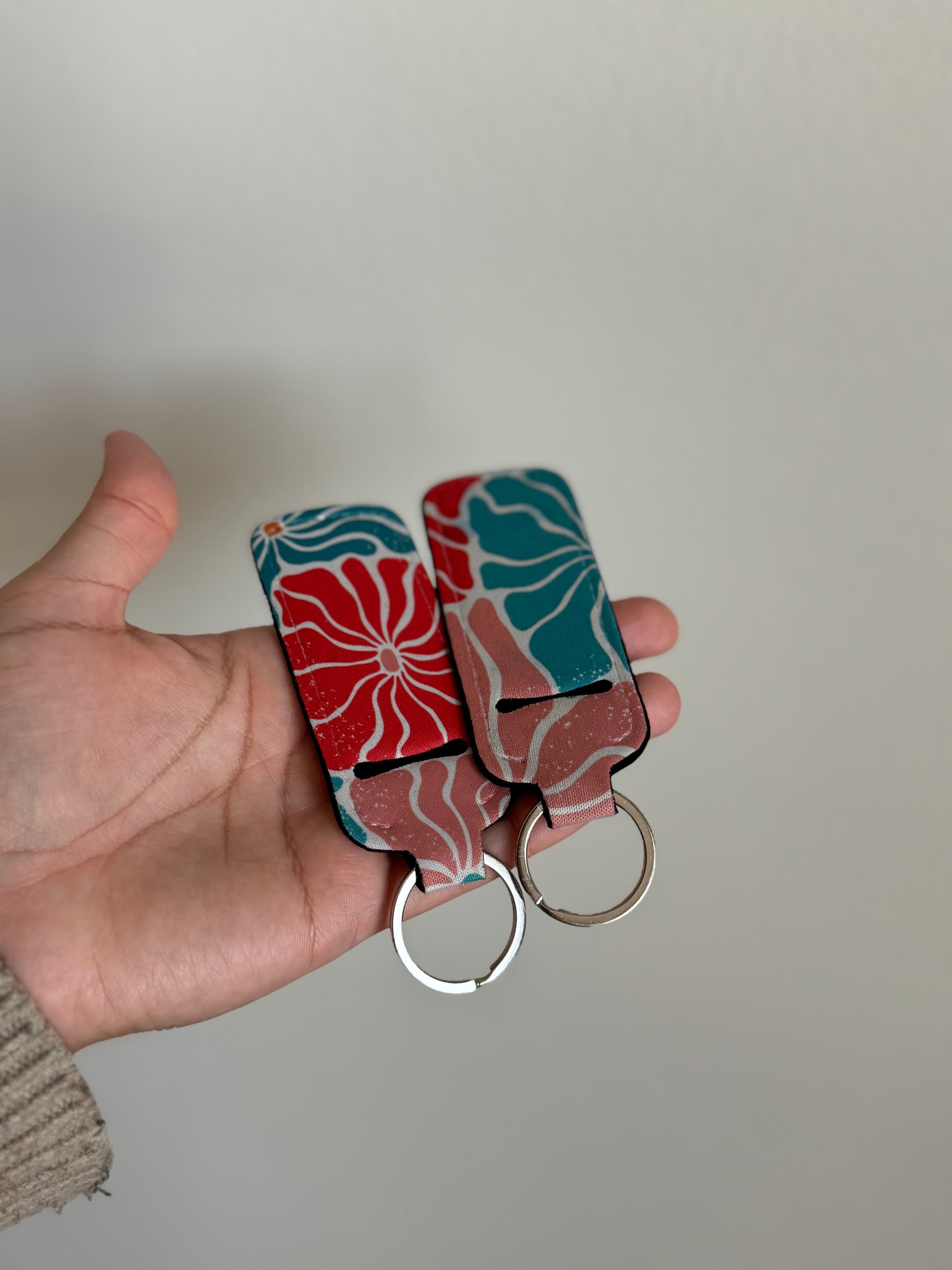 Wide Flowers Chapstick sleeve - Canys & Co
